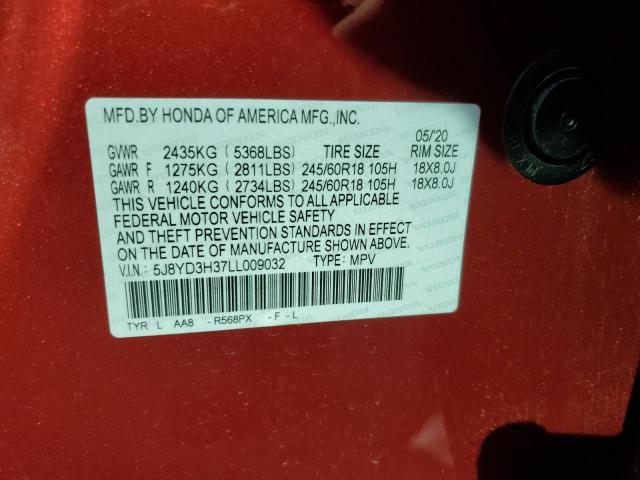 Photo 13 VIN: 5J8YD3H37LL009032 - ACURA MDX 