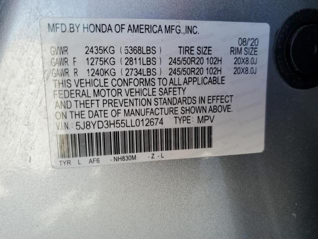 Photo 13 VIN: 5J8YD3H55LL012674 - ACURA MDX TECHNO 