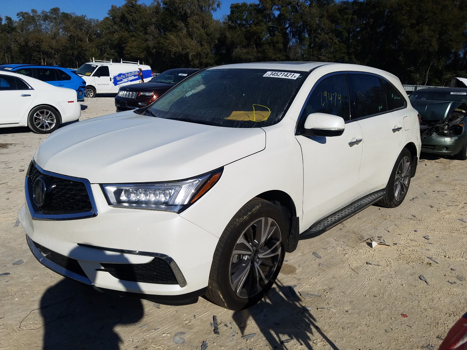 Photo 1 VIN: 5J8YD3H58JL010138 - ACURA MDX TECHNO 