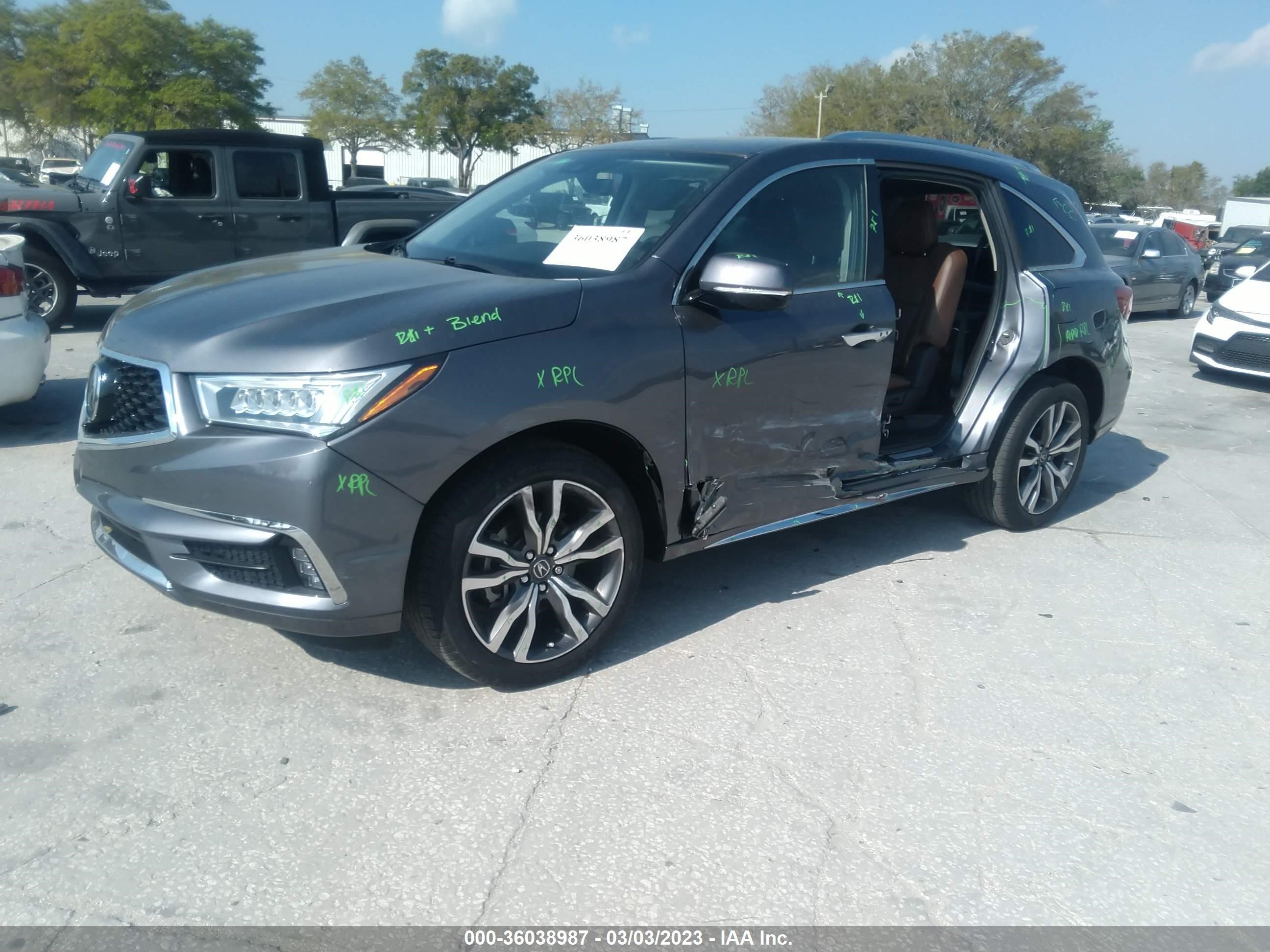 Photo 1 VIN: 5J8YD3H89KL007986 - ACURA MDX 