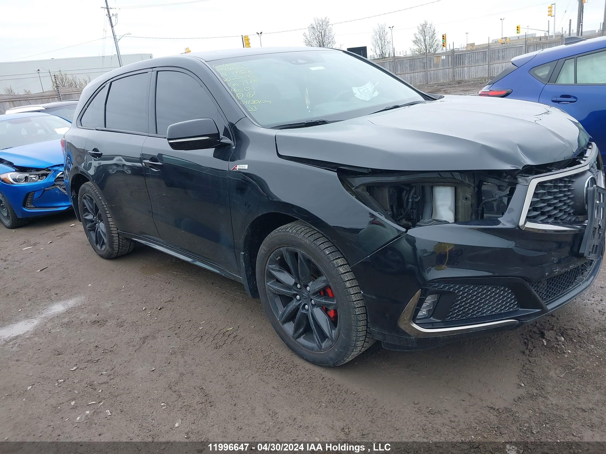 Photo 0 VIN: 5J8YD4H04KL022248 - ACURA MDX 