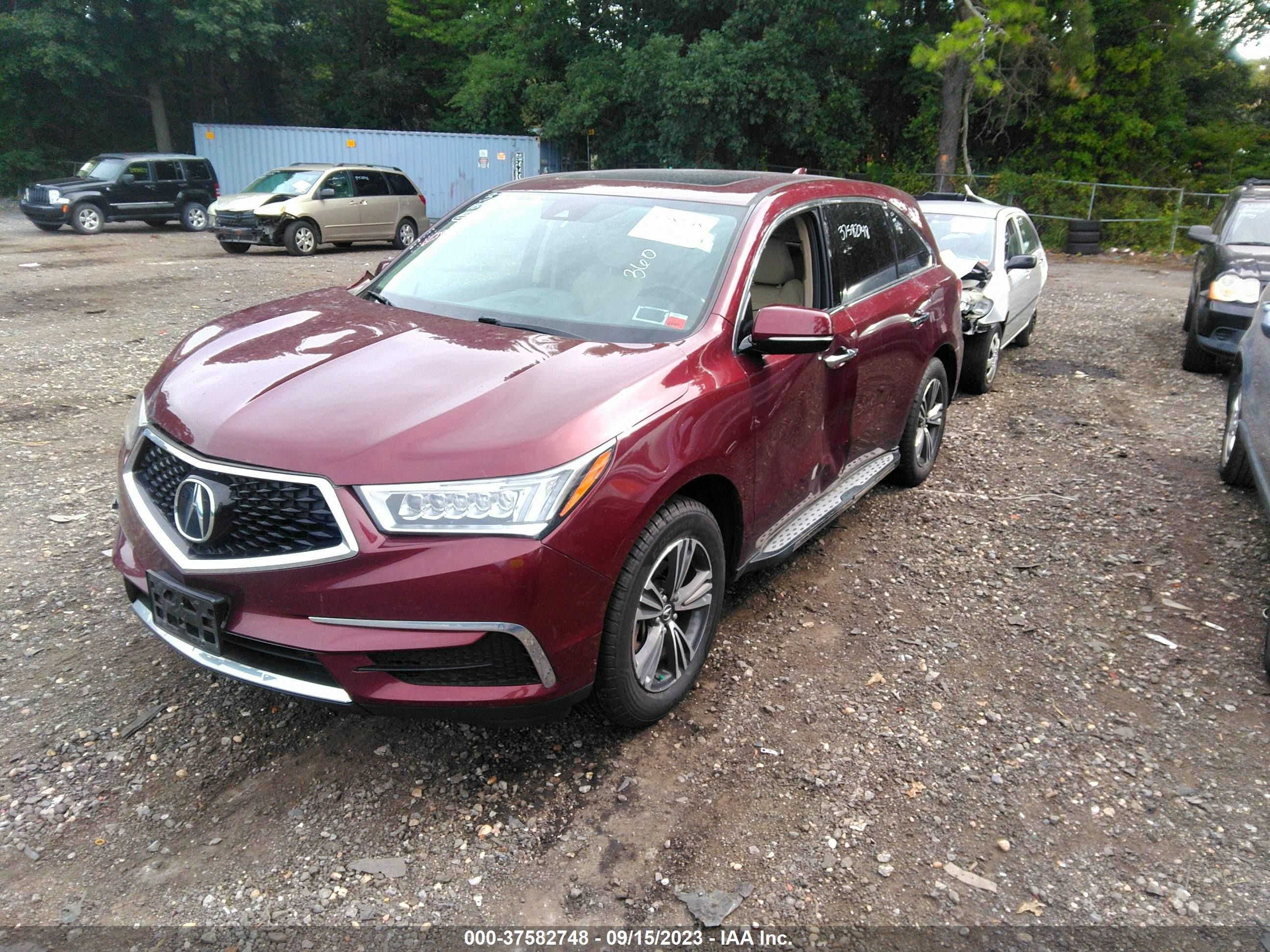 Photo 1 VIN: 5J8YD4H31JL008283 - ACURA MDX 