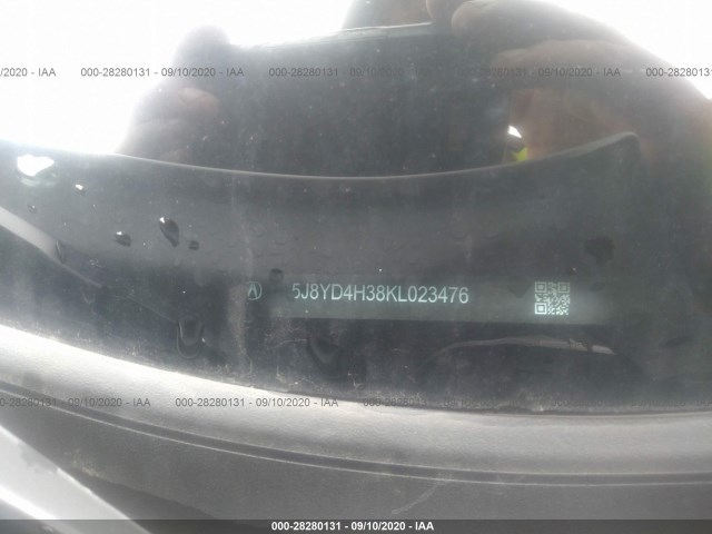 Photo 8 VIN: 5J8YD4H38KL023476 - ACURA MDX 