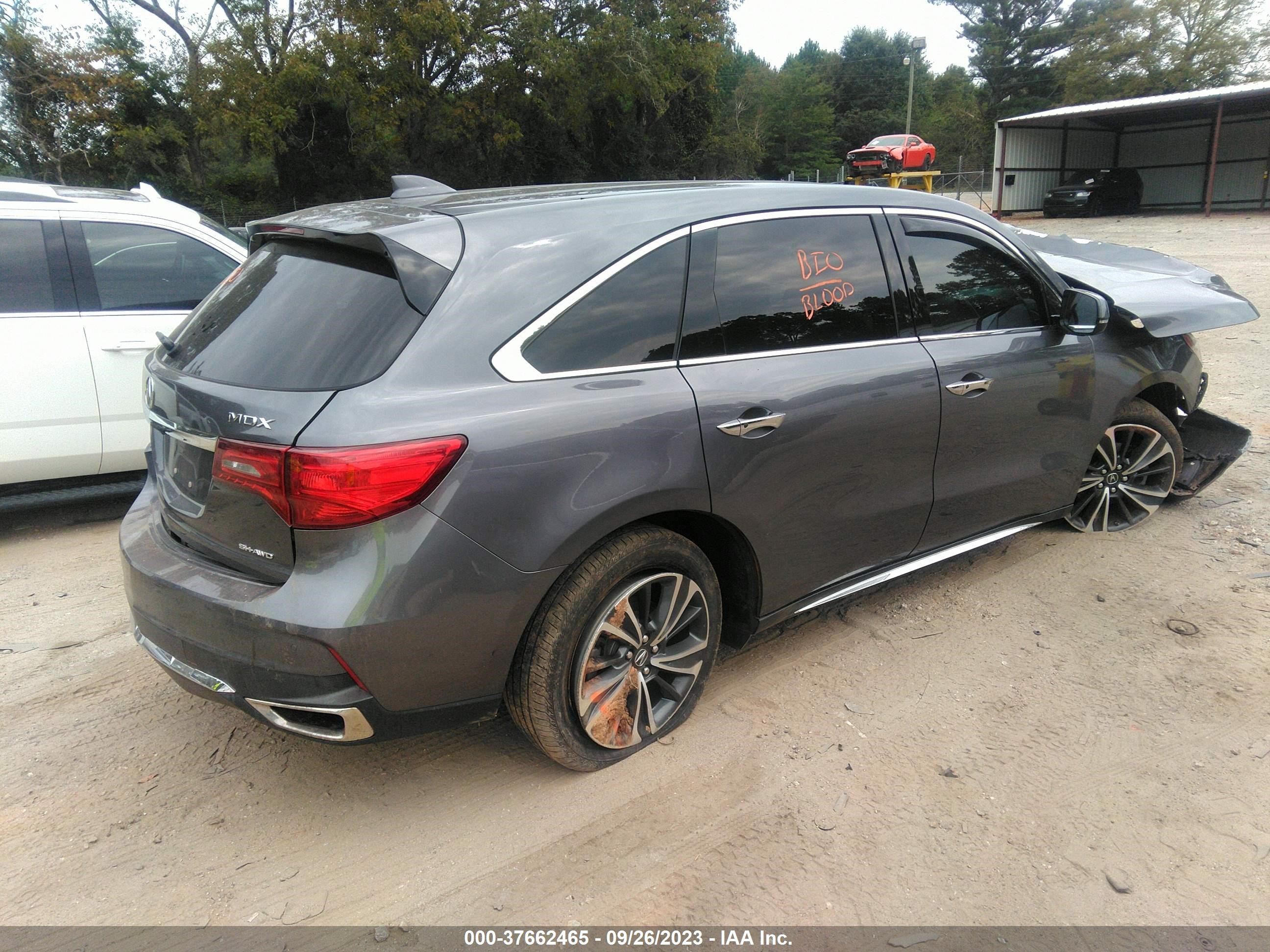 Photo 3 VIN: 5J8YD4H5XLL015267 - ACURA MDX 