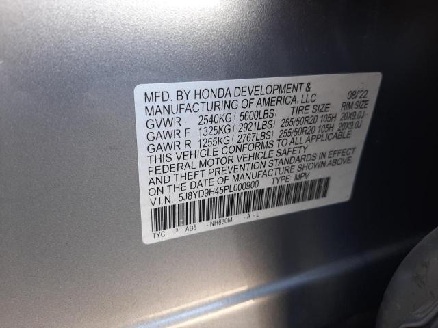 Photo 12 VIN: 5J8YD9H45PL000900 - ACURA MDX 