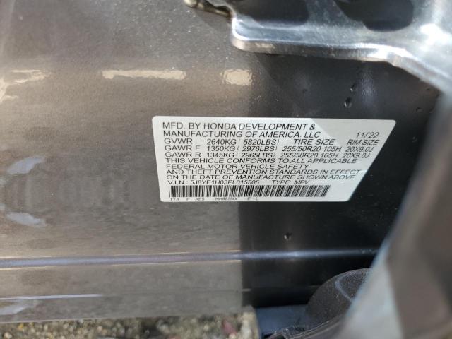 Photo 12 VIN: 5J8YE1H03PL015505 - ACURA MDX A-SPEC 