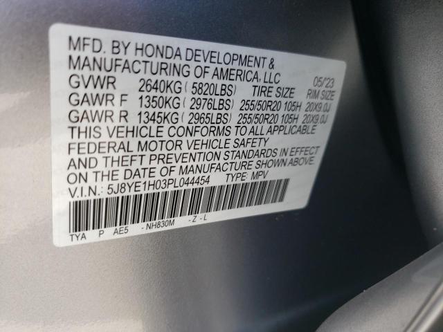 Photo 12 VIN: 5J8YE1H03PL044454 - ACURA MDX 