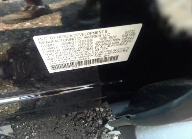 Photo 8 VIN: 5J8YE1H09NL044374 - ACURA MDX 