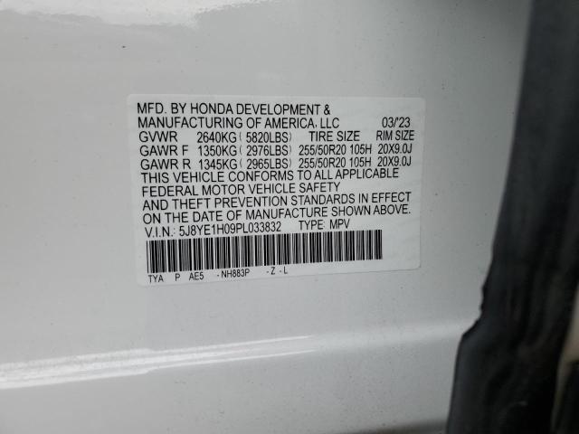 Photo 12 VIN: 5J8YE1H09PL033832 - ACURA MDX 