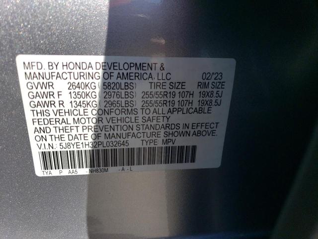 Photo 11 VIN: 5J8YE1H32PL032645 - ACURA MDX 