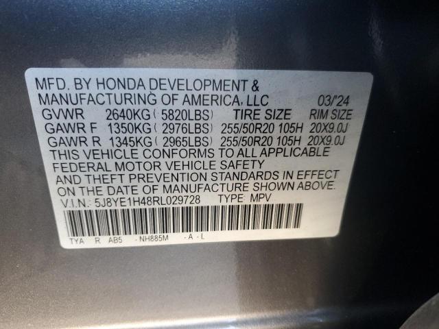 Photo 12 VIN: 5J8YE1H48RL029728 - ACURA MDX TECHNO 