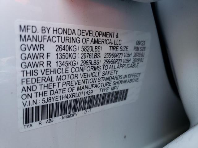 Photo 12 VIN: 5J8YE1H4XRL011439 - ACURA MDX 