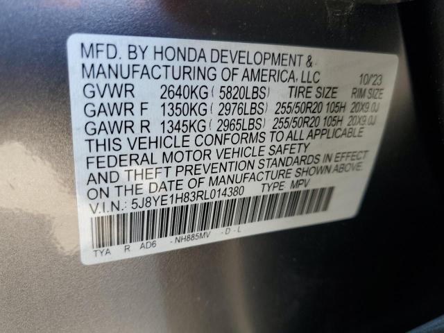 Photo 13 VIN: 5J8YE1H83RL014380 - ACURA MDX ADVANC 