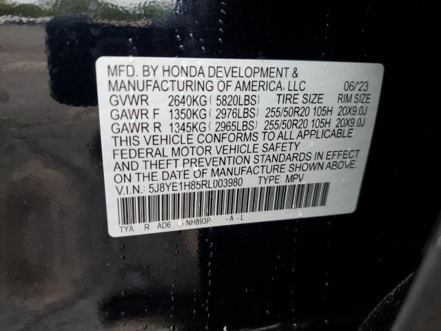 Photo 12 VIN: 5J8YE1H85RL003980 - ACURA MDX 