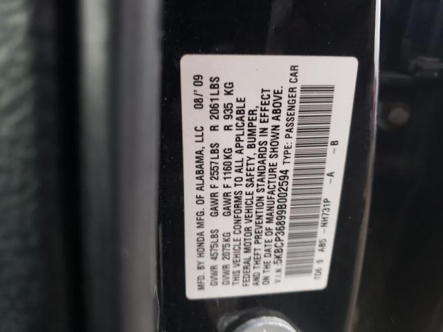 Photo 11 VIN: 5KBCP36899B002594 - HONDA ACCORD 