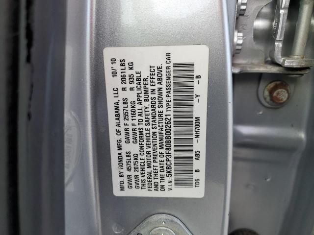 Photo 11 VIN: 5KBCP3F80BB002621 - HONDA ACCORD EXL 