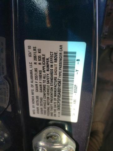 Photo 11 VIN: 5KBCP3F85AB014567 - HONDA ACCORD 