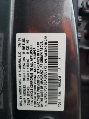 Photo 11 VIN: 5KBCP3F86AB003772 - HONDA ACCORD 