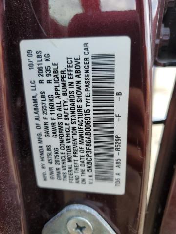 Photo 11 VIN: 5KBCP3F86AB006915 - HONDA ACCORD 