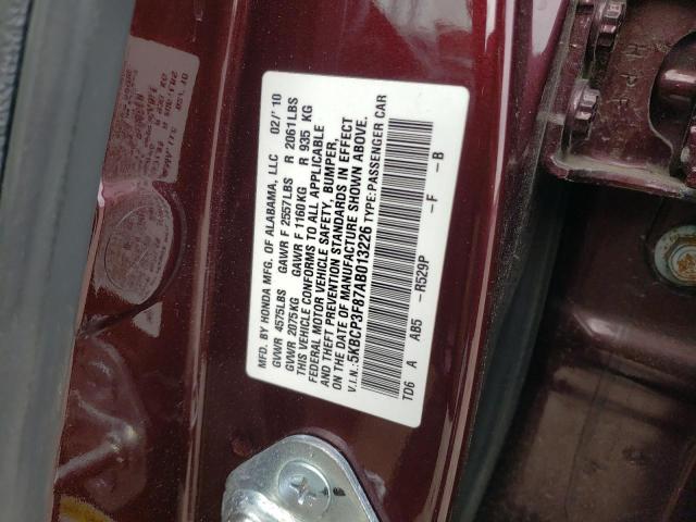 Photo 12 VIN: 5KBCP3F87AB013226 - HONDA ACCORD EXL 