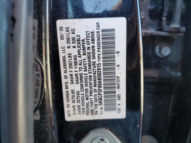 Photo 11 VIN: 5KBCP3F88AB002915 - HONDA ACCORD EXL 