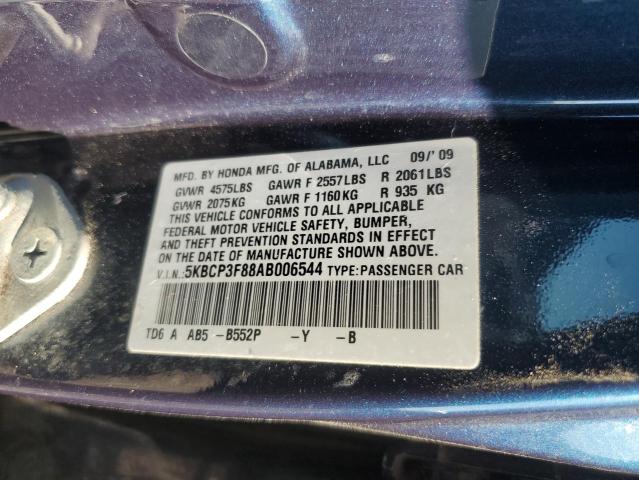 Photo 11 VIN: 5KBCP3F88AB006544 - HONDA ACCORD EXL 