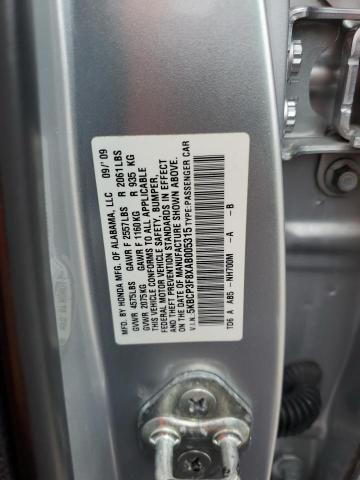 Photo 11 VIN: 5KBCP3F8XAB005315 - HONDA ACCORD EXL 