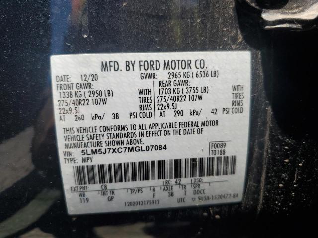 Photo 13 VIN: 5LM5J7XC7MGL07084 - LINCOLN AVIATOR RE 