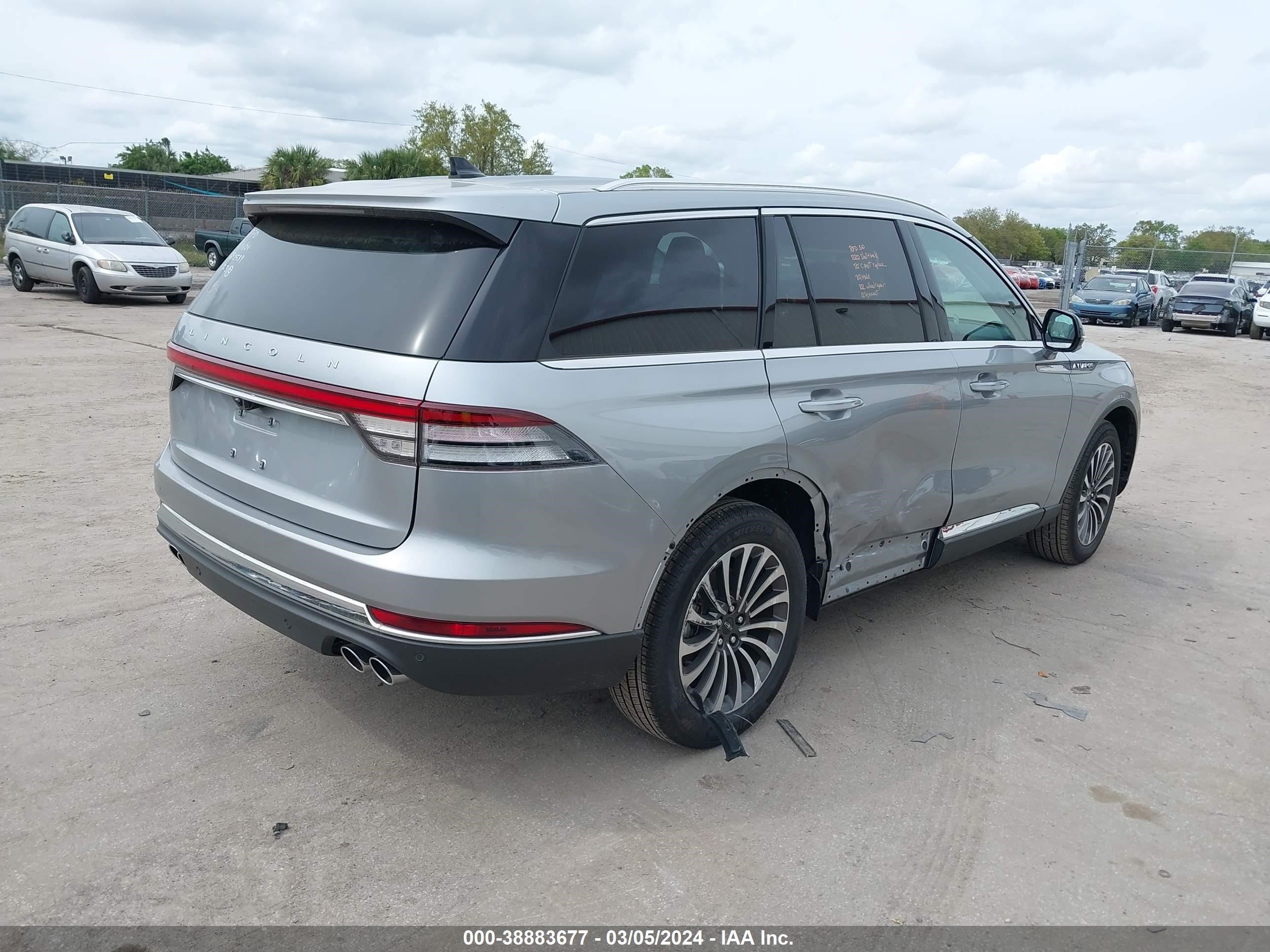 Photo 3 VIN: 5LM5J7XC8PGL21449 - LINCOLN AVIATOR 