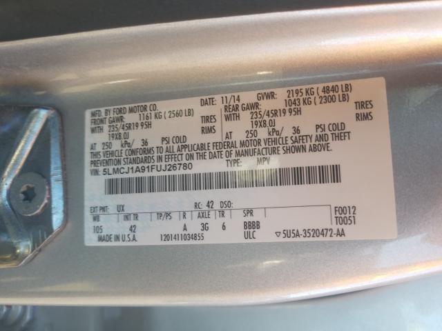 Photo 9 VIN: 5LMCJ1A91FUJ26780 - LINCOLN MKC 