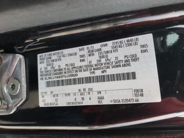 Photo 12 VIN: 5LMCJ1A9XFUJ35820 - LINCOLN MKC 