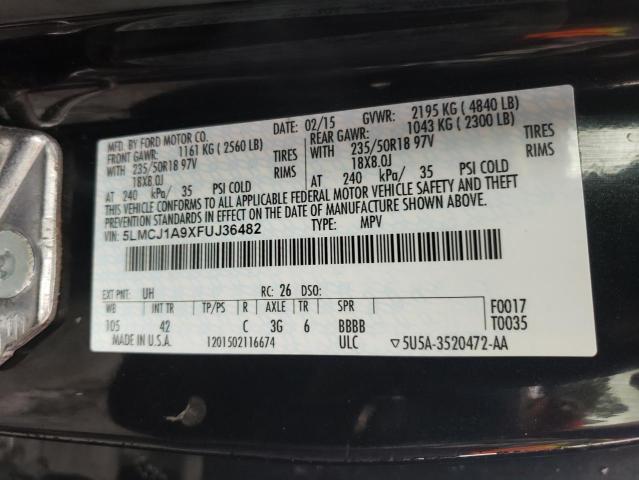 Photo 13 VIN: 5LMCJ1A9XFUJ36482 - LINCOLN MKC 