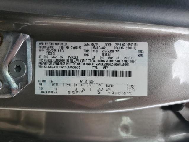 Photo 13 VIN: 5LMCJ1C92GUJ08965 - LINCOLN MKC 