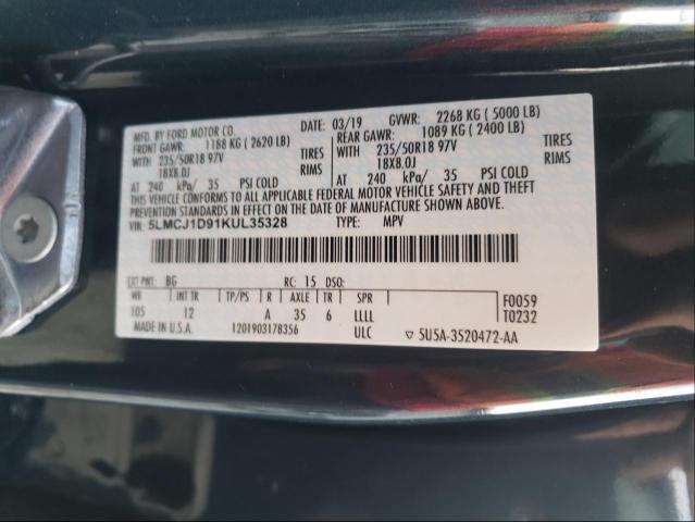 Photo 9 VIN: 5LMCJ1D91KUL35328 - LINCOLN MKC 