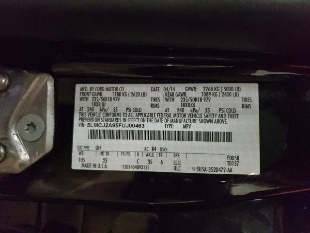 Photo 9 VIN: 5LMCJ2A95FUJ00463 - LINCOLN MKC 