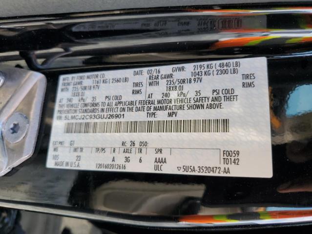 Photo 12 VIN: 5LMCJ2C93GUJ26901 - LINCOLN MKC SELECT 