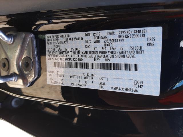 Photo 9 VIN: 5LMCJ2C98GUJ20480 - LINCOLN MKC 