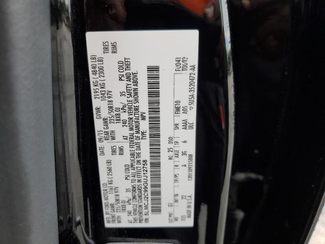 Photo 13 VIN: 5LMCJ2C99GUJ12758 - LINCOLN MKC SELECT 