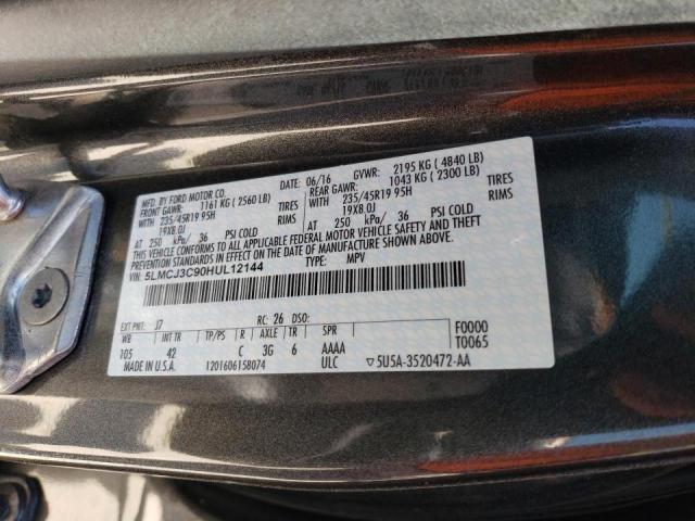 Photo 13 VIN: 5LMCJ3C90HUL12144 - LINCOLN MKC RESERV 