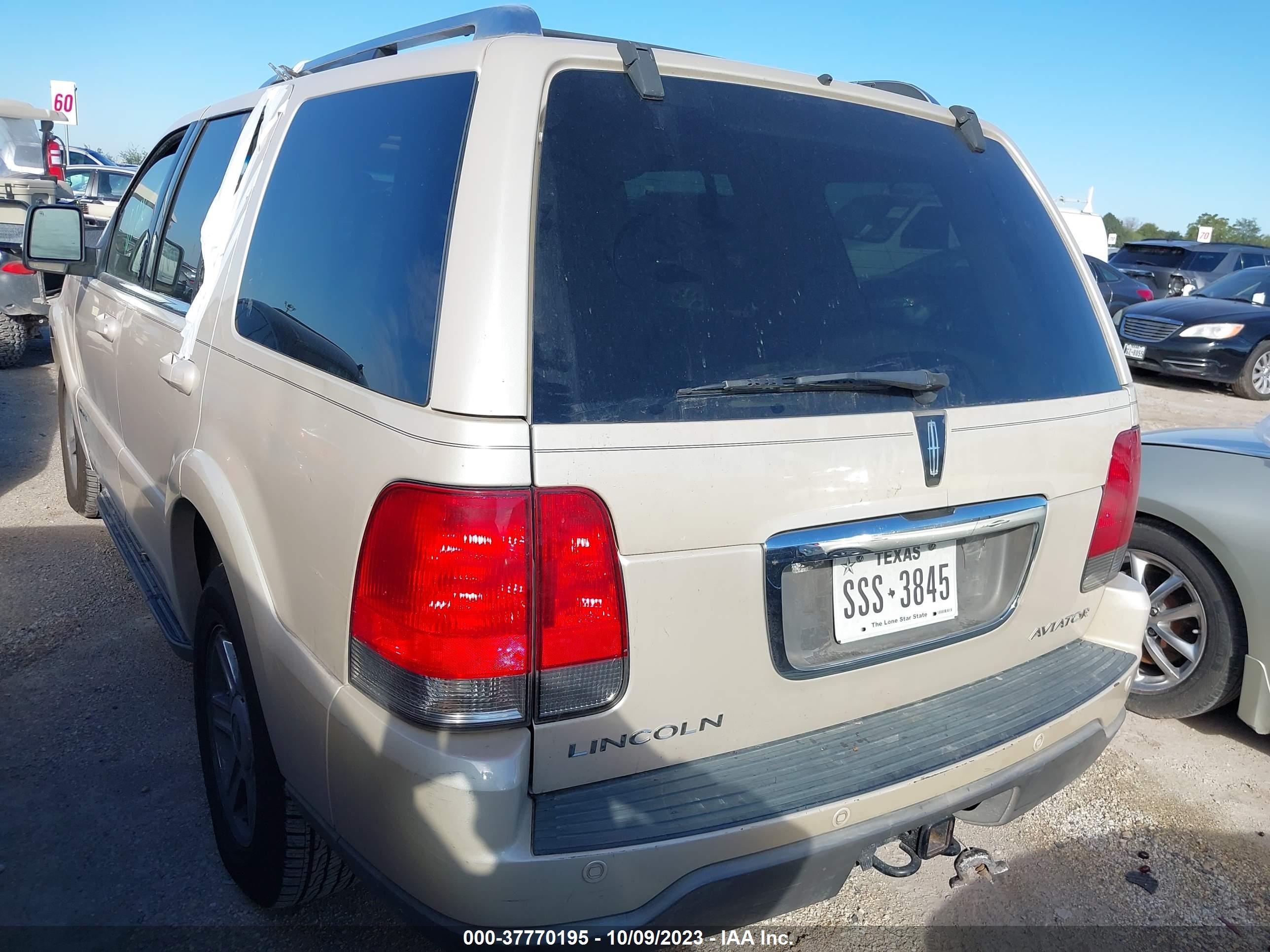 Photo 2 VIN: 5LMEU88H85ZJ01382 - LINCOLN AVIATOR 