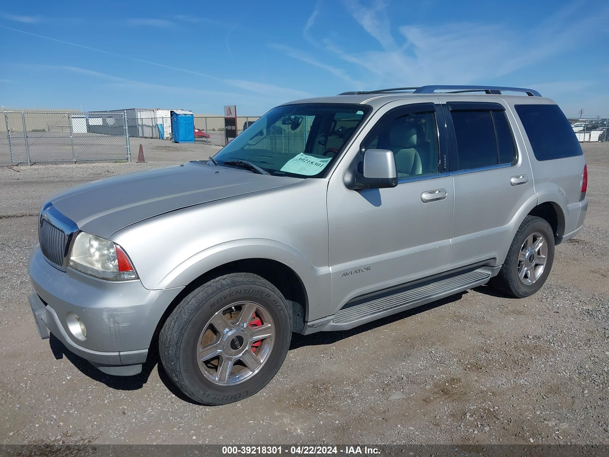 Photo 1 VIN: 5LMEU88H94ZJ49956 - LINCOLN AVIATOR 