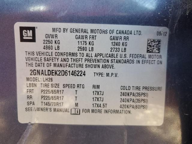 Photo 12 VIN: 5LMJJ2LT8GEL05982 - CHEVROLET EQUINOX 