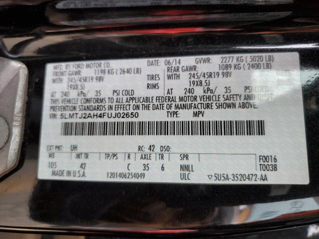 Photo 9 VIN: 5LMTJ2AH4FUJ02650 - LINCOLN MKC 