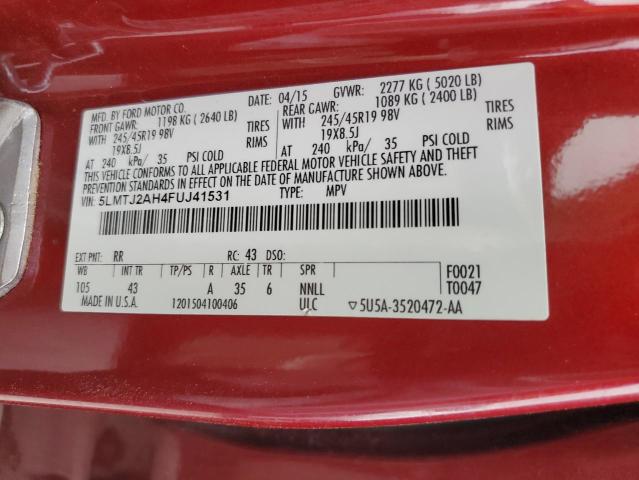 Photo 11 VIN: 5LMTJ2AH4FUJ41531 - LINCOLN MKC 