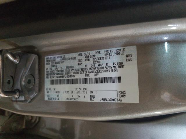 Photo 9 VIN: 5LMTJ2AH6FUJ20602 - LINCOLN MKC 