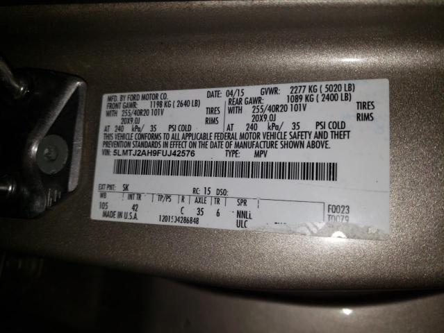 Photo 9 VIN: 5LMTJ2AH9FUJ42576 - LINCOLN MKC 