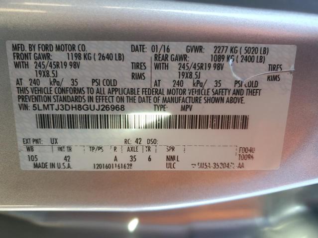 Photo 11 VIN: 5LMTJ3DH8GUJ26968 - LINCOLN MKC RESERV 