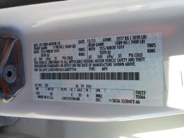 Photo 9 VIN: 5LMTJ3DH9GUJ20774 - LINCOLN MKC RESERV 