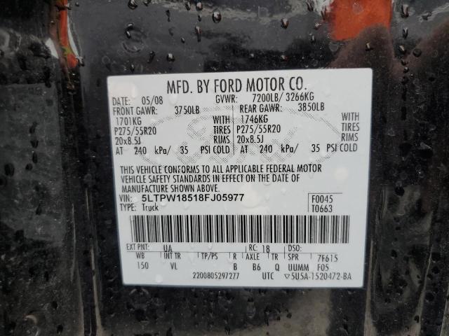 Photo 11 VIN: 5LTPW18518FJ05977 - LINCOLN MARK LT 