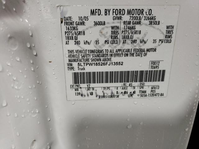 Photo 11 VIN: 5LTPW18526FJ13552 - LINCOLN MARK LT 